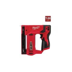 Milwaukee 2447-20 M12 12V Li-Ion Cordless 3/8" Crown Stapler -Tool Only- T-50